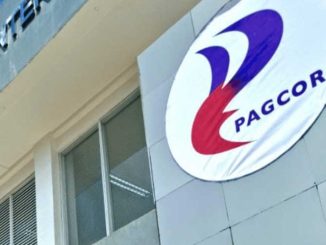 PAGCOR logo on building