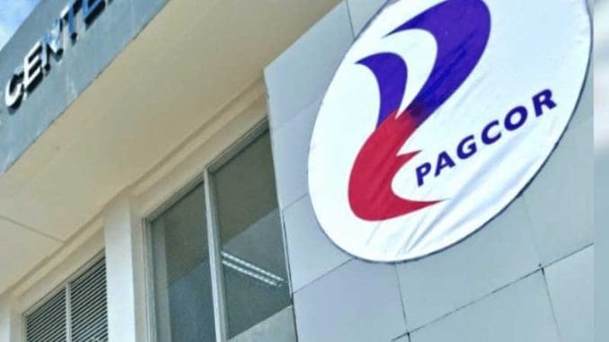 PAGCOR building PAGCOR logo on building